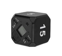 Timer Cubo, Timer Volume a 2 velocità Cubo Timer 5 Minuti Calcolo del Tempo con Display Digitale a LED (BLACK)