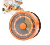 Timer Cucina Da 135 Grammi - Timer Del Conto Alla Rovescia Manuale | Acciaio Inossidabile a Montaggio Semplice in Acciaio -To -Vedi Orologio Visibile per Cucinare Cottura Cucina in Frigorifero per Ba
