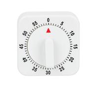 Timer Cucina Quadrato 60 Minuti Funzionamento Manuale Alimentazione Necess