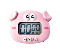 Timer da cucina a forma di animale carino, portatile e compatto, materiale ABS di qualità, affidabile e robusto, leggero e solido, design magnetico