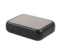 Timer da cucina a LED con retro magnetico, timer per conto alla rovescia fino a 99 minuti e 59 secondi, luminosità regolabile e allarme a 3 volumi (rumoroso/silenzioso), per cucinare, studiare, (nero)