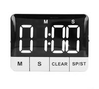 Timer da cucina con allarme da 120 dB con display digitale a LED e retro magnetico per un conto alla rovescia accurato in cucina, classe ed esercizio fisico