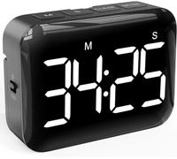 Timer da cucina digitale, ampio display, retro magnetico per scuola