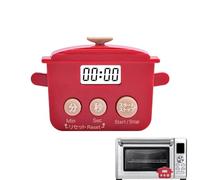 Timer da cucina digitale mini pentola magnetico verso l'alto