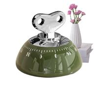 Timer da cucina digitale - Timer magnetico in acciaio inossidabile con allarme forte per la cottura, nessuna batteria richiesta, 100% meccanico per ufficio, spazzolino da denti, ufficio, sala da