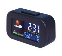 Timer Da Cucina Digitali - Orologio Da Comodino Compatto Da Scrivania Con Temperatura | Timer Portatile Per Asilo, Ufficio O Studio, Monitor Meteorologico E Termometro - Casa Versatile, Bagno, Ca