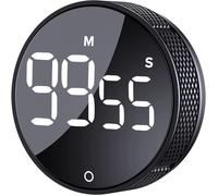 Timer Da Cucina Grande LED Magnetico Con Conto Alla Rovescia, Timer Visivo, Faci