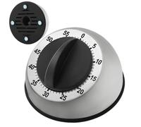 Timer da Cucina Manuale | Visivo Meccanico 60 Minuti Carica a Molla Conto alla Rovescia Promemoria - Timer Da Cucina Magnetico,Per Uso In Aula Casa Ristorante Cottura Lettura Compiti Svolgere Incarich