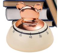 Timer da cucina meccanico | Manuale Cartoon Cute Bear Time Manager | Bambini Classroom Home Timer per Studio, Scuola Dormitorio Casa