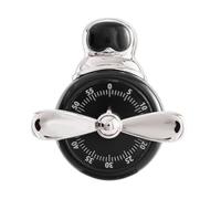 Timer da cucina, orologio magnetico per conto alla rovescia senza batteria, timer allarme manuale ad alto volume, procedura di sintonizzazione semplice, supporto per rivestimento robusto e sicuro, cro