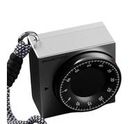 Timer da cucina - Orologio meccanico da cucina con allarme | Timer alimentare con cordino - per scrivania, tavolo, palestra, luogo di lavoro e aula cucina e casa