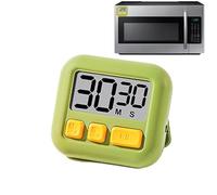Timer da Cucina per Cottura - Display LCD Magnetico a Batteria con un Allarme a Volume Alto - Timer multifunzionale per doccia e lettura | per Cottura al Forno, Fitness, Bollitura Uova, Grigliata
