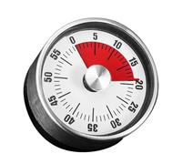 Timer da cucina per cucinare, volume 72 dB, retro magnetico, portatile | Timer senza batteria per cucina, casa, per interni ed esterni, casa, ufficio, scuola, fitness, campeggio, barbecue, B
