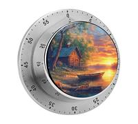 Timer da cucina per la caccia alla fauna selvatica, conto alla rovescia, timer da cucina, promemoria, timer a carica manuale per lo studio a casa