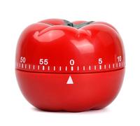 Timer da Cucina, Pomodoro Timer, Timer da Cucina Meccanico, ABS Timer Digitale da 60 Minuti, Timers da Cucina Divertenti per Cucinare, Cuocere al Forno, Imparare, Giocare