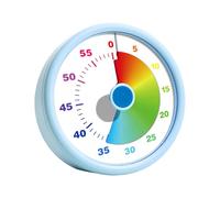 Timer da cucina | Silent Time Management Tool | Rainbow Disk Classroom Visual Timer | per Home School Classrooms Kitchens Bedrooms Libraries Desk Gyms Working Exercising Studying Cooking Playing