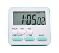 Timer da cucina - Sveglia digitale silenziosa, grande display, conto alla rovescia, timer da cucina | per adulti, studenti, ragazzi e ragazze, grigliare, cucinare, cuocere, riunioni, giochi in classe
