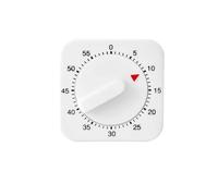 Timer da Cucina, Timer da 60 Minuti con Allarme Forte, Strumento di Gestione del Tempo, Timer Cucina Meccanico per il Conto Alla Rovescia per Cucina, Aula, Riunioni