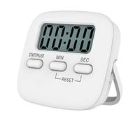 Timer da cucina, timer digitale da cucina, set da 2 pezzi, timer da cucina, cucina, cottura, schermo LCD, conto alla rovescia, laboratorio per studenti, timer digitale, gadget da cucina per la casa