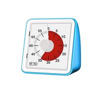 Timer da cucina, timer digitale per conto alla rovescia, kit timer da cucina da 60 minuti Timer da cucina visivo conto alla rovescia allarme sonno cronometro strumento di gestione del tempo per
