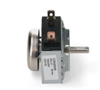 Timer da Forno Meccanico, 60 Minuti, Alberino 17mm, Range Temperatura -10°C~125°C, Mezzaluna - 2 Contatti