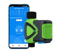 Timer da giardino WLAN Smart Irrigazione computer: sistema di irrigazione giardino con app, timer per tubo da giardino, ritardo della pioggia, compatibile con Alexa e Google Home