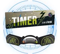 Timer da gioco con controllo tattile, timer a cubo per sport, impilabile, timer professionale per gioco, timer cubo per competizione, timer per concorrenza, timer per compleanno, Natale,