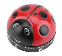 Timer da Ladybug, Carica Meccanica 60 Minuti Promemoria Tempo di Cottura