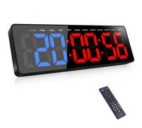 Timer Da Palestra, LED Timer Allenamento a Intervallo, 16.5'' Grande Orologio Da