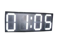 Timer da Palestra, Telecomando a colori bianco di grandi dimensioni 16 pollici 4Digits 12h / 24h in tempo reale HH: mm muro mountiong. GUIDATO Orologio (HST4-16W)