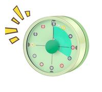 Timer di Classe - 1,38x2.32 Pollici Timer di Cottura, Strumento di Gestione del Visuale con 72 Decibel, Strumenti di Gestione del | Orologio meccanico per la Cottura delle riunioni
