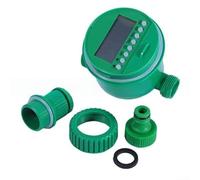 Timer di irrigazione efficiente con ritardo della pioggia e sostituzione manuale per il controllo automatizzato dei programmi di irrigazione in giardini, prati e serre