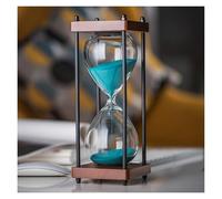 timer di legno, Clessidra in legno multicolore da 15-30 minuti(Cyan,15 minutes)