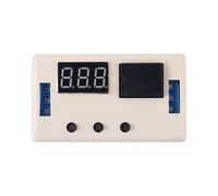Timer di Ritardo del Ciclo di Attivazione 12V24V, Modulo Relè A Tempo di Ritardo Isolato con Optocoupler A 3 Pulsanti per il Controllo Intelligente
