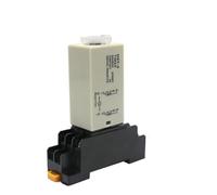Timer di ritardo H3Y-2 AC 220V con presa di base Ritardo di accensione Rotary DPDT 0-60 secondi 0-60 minuti Relè di temporizzazione timer 1 pz(0-3 Minute)