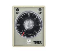 Timer di ritardo Timer relè, 30S 8 pin Timer relè 35mm Guida DIN per sistema di automazione industriale 12V/24V/110V/220V(DC220V)