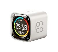 Timer di rotazione con visualizzazione della data Strumento di gestione del tempo desktop con 4 modalità preimpostate ABS per l'organizzazione della scrivania Orologio USB C
