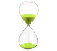 Timer di Sabbia da 15 Minuti, Orologio Vetro per Sandglass Timer Verde