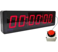 Timer digitale da competizione con funzione cronometro, display a LED per allenamento fitness, allenamenti in palestra ed eventi di corsa veloce