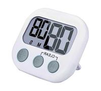 Timer digitale da cucina - dispositivo con display elettronico, programmabile e cronometro, facilita il controllo del tempo di cottura.