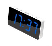 Timer digitale e orologio, sveglia, con display chiaro, facile da leggere l'ora e le funzioni di utilizzo, per cucina, cottura, cottura al forno, giochi sportivi (C)