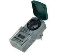 Timer Digitale Per Presa, Timer Settimanale Per Interni E Esterni, 7 Giorni