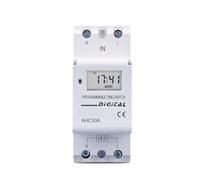 Timer digitale programmabile settimanale monofase da 7 giorni con relè di controllo AC 220V 230V 12V 24V 48V 16A 1 pz.(15A,220V AC)