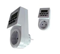 Timer Digitale Programmabile Settimanale, Presa Elettrica Temporizzata Schuko, Cambio Automatico Ora Legale