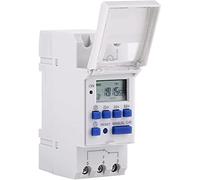 Timer Digitale Programmabile, Timer Elettronico Digitale Interruttore giornaliero Astro digitale Tipo 220V AHC15A Timer Digitale con Batteria