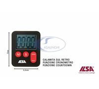 TIMER DIGITALE TASCABILE ABS