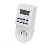 Timer elettronico 7D con display digitale, funzioni multiple e impostazione del tempo, ideale per cucinare e gestire attività.