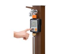 Timer Giornaliero Programmabile per Irrigazione Fontane Alimentazione a batteria IP 65 Tempo Compatibile con Fontana 42rex-r cromo