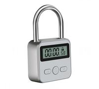 Timer intelligente con blocco orario, timer elettronico con display LCD e durata massima di 99 ore, timer da viaggio multifunzione per