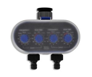 Timer Irrigazione Elettronico Automatico da Giardino 2 Prese